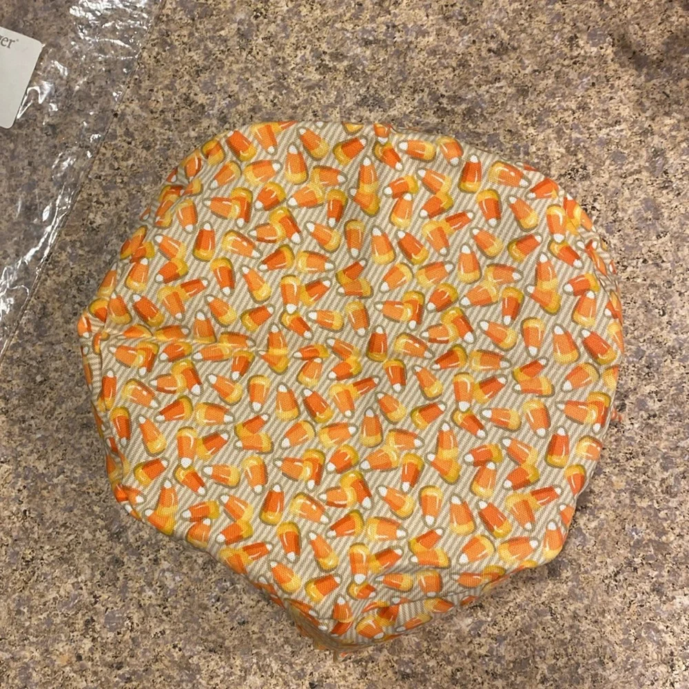 NIP Longaberger Candy Corn Darning Liner 2553477 Halloween Orange